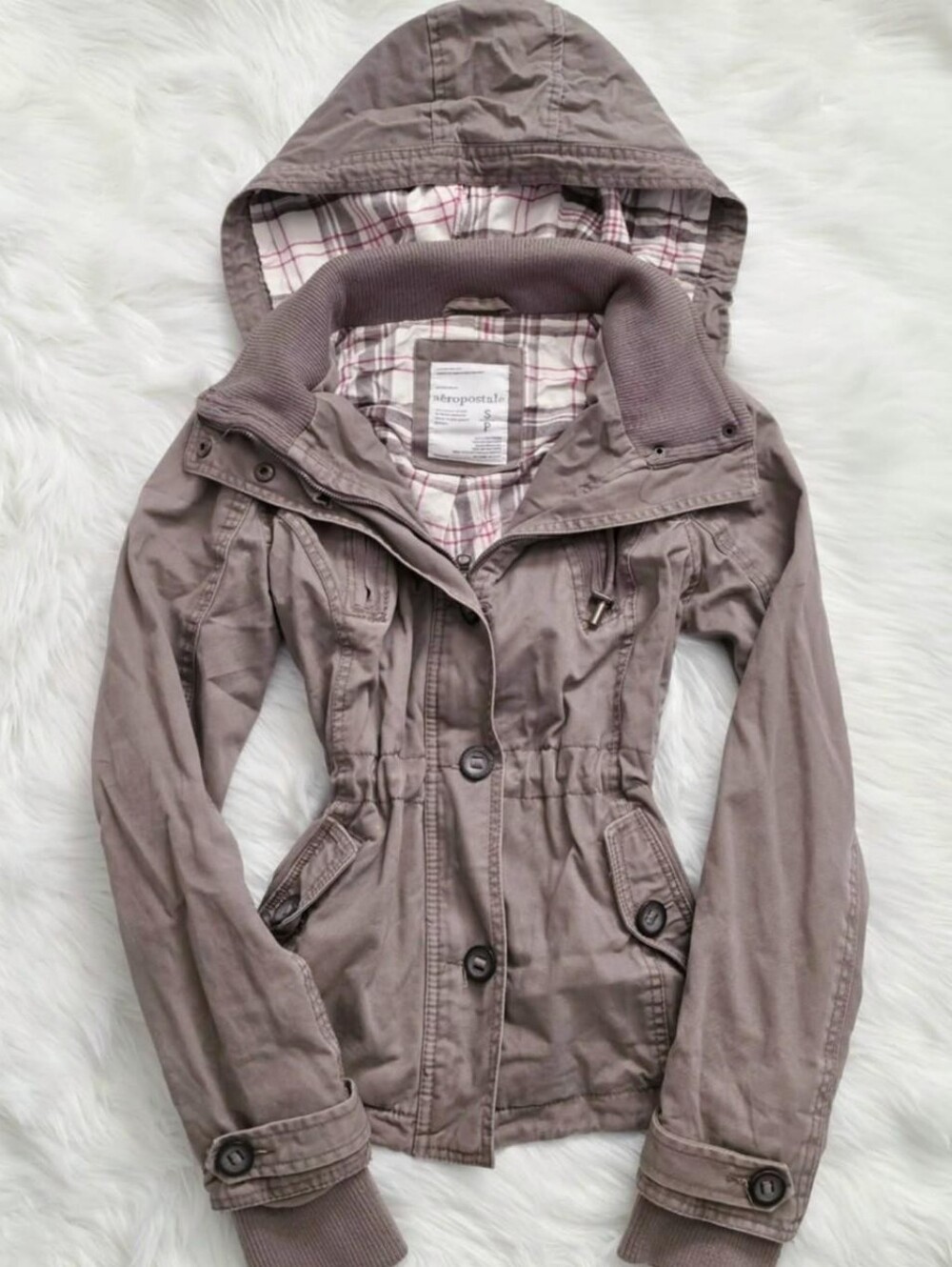 Vintage y2k Aeropostale cinched waist jacket S/M
